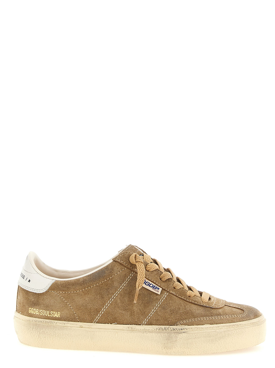 Golden Goose 96% Cow Leather sneaker in brown