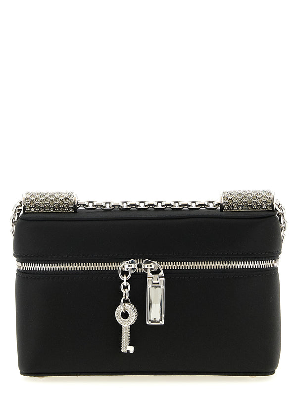 Dolce & Gabbana 72% viscose crossbody bag in black