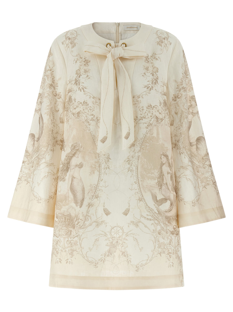 Zimmermann 100% Linen tunic in beige