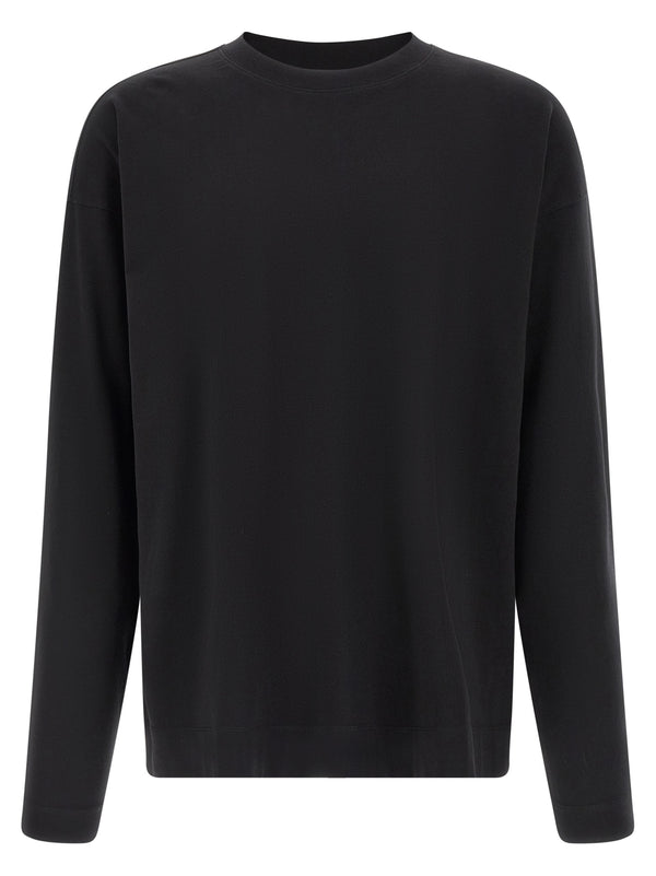 Dries Van Noten 100% cotton t-shirt in black