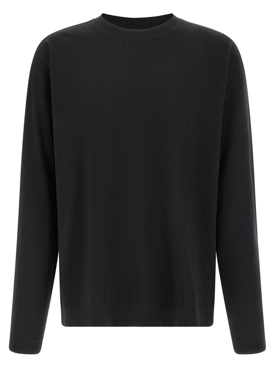 Dries Van Noten 100% cotton t-shirt in black