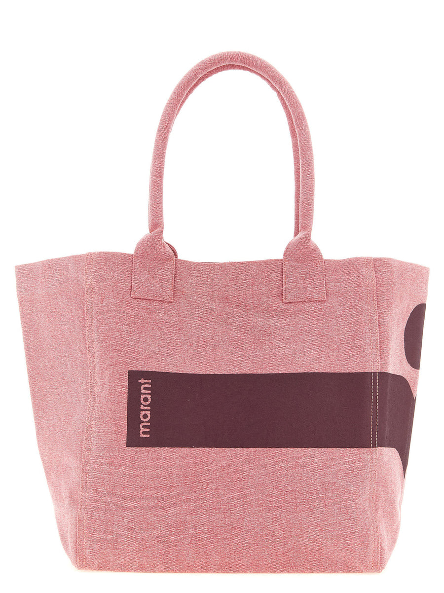 Isabel Marant 100% cotton tote bag in pink