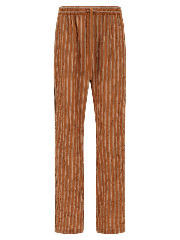 Dolce & Gabbana 85% Viscose trousers in brown