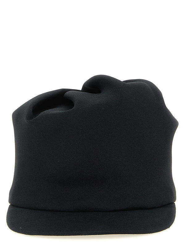 Balenciaga BA331511BM 100% Silk baseball cap in black