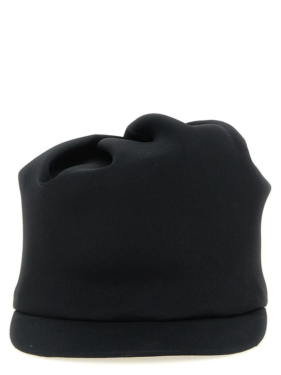 Balenciaga BA331511BM 100% Silk baseball cap in black