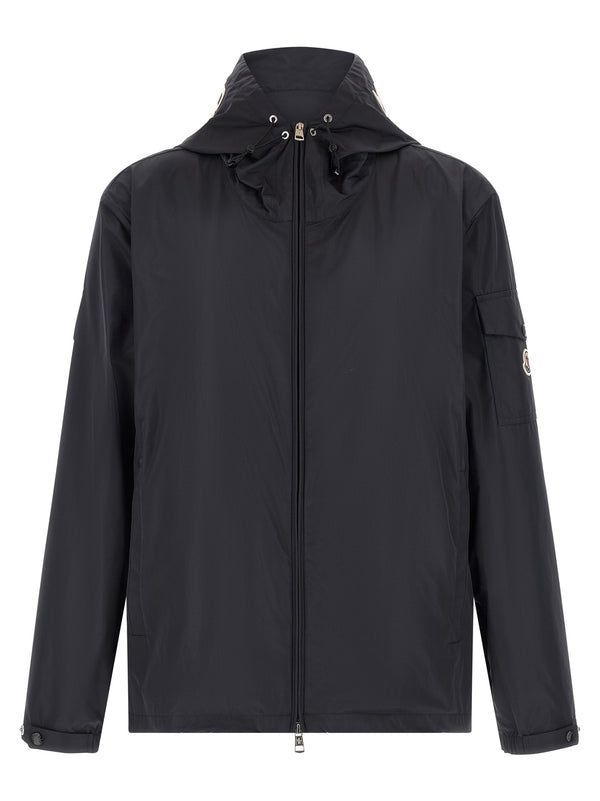 Moncler 100% Polyester jacket in blue