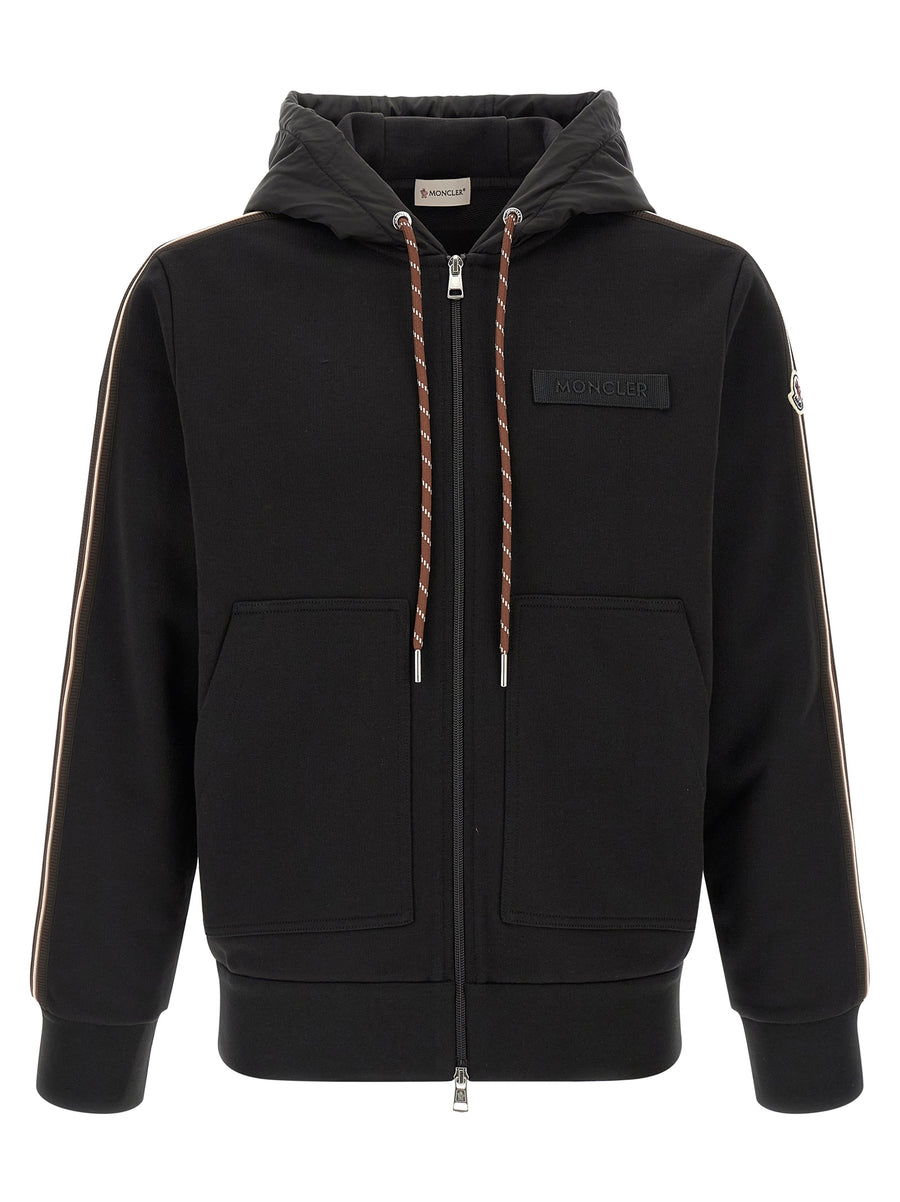 Moncler 100% polyamide body jacket in black