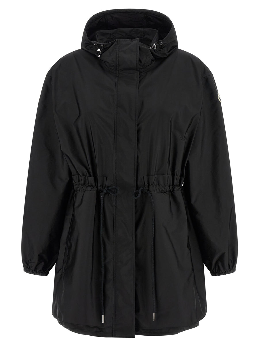 Moncler 100% Polyamide down jacket in black
