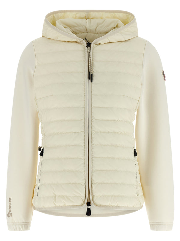 Moncler Grenoble 100% Polyamide down jacket in white