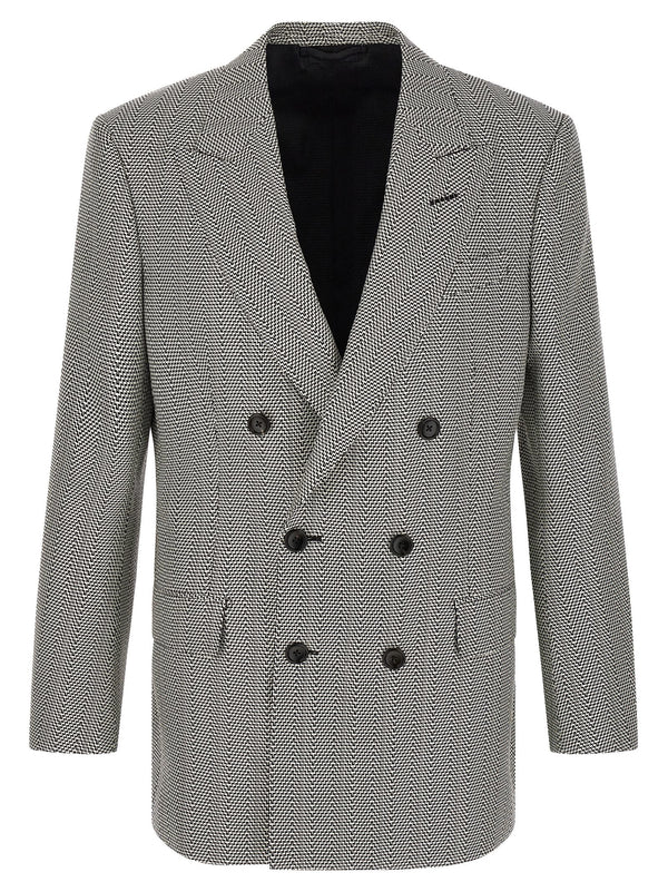 Tom Ford 100% Silk blazer in multicolor
