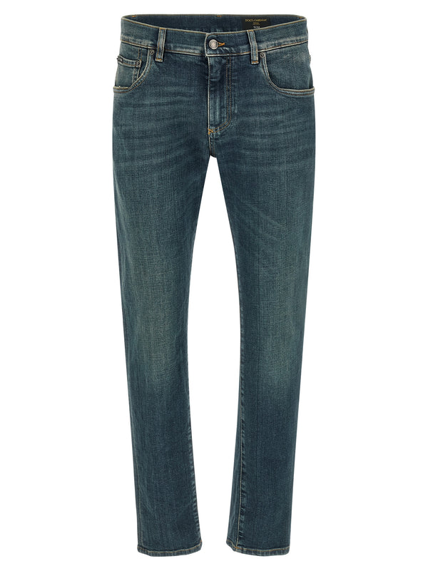 Dolce & Gabbana 98% Cotton jeans in blue