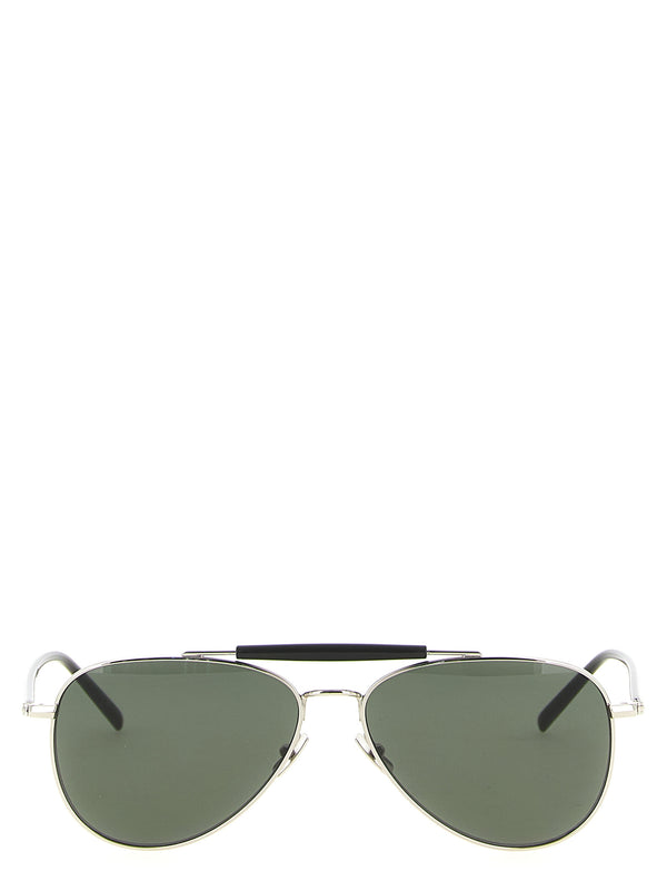 Saint Laurent SA333834BM Metal frame sunglasses in silver