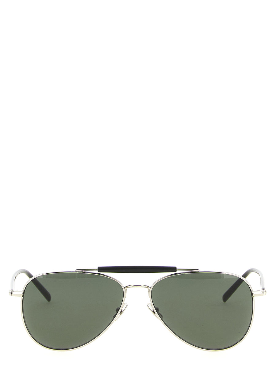 Saint Laurent SA333834BM Metal frame sunglasses in silver