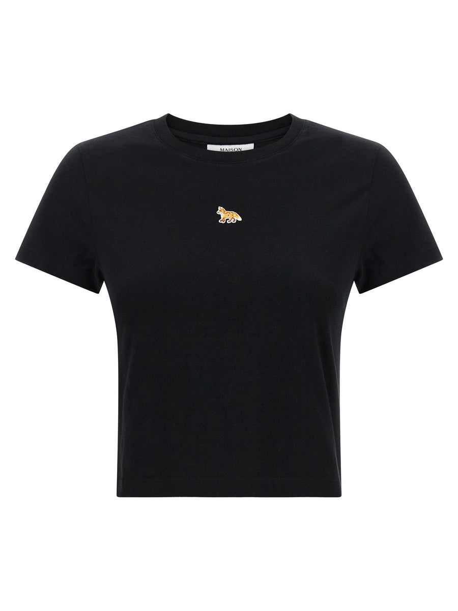 Maison Kitsuné 100% cotton t-shirt in black
