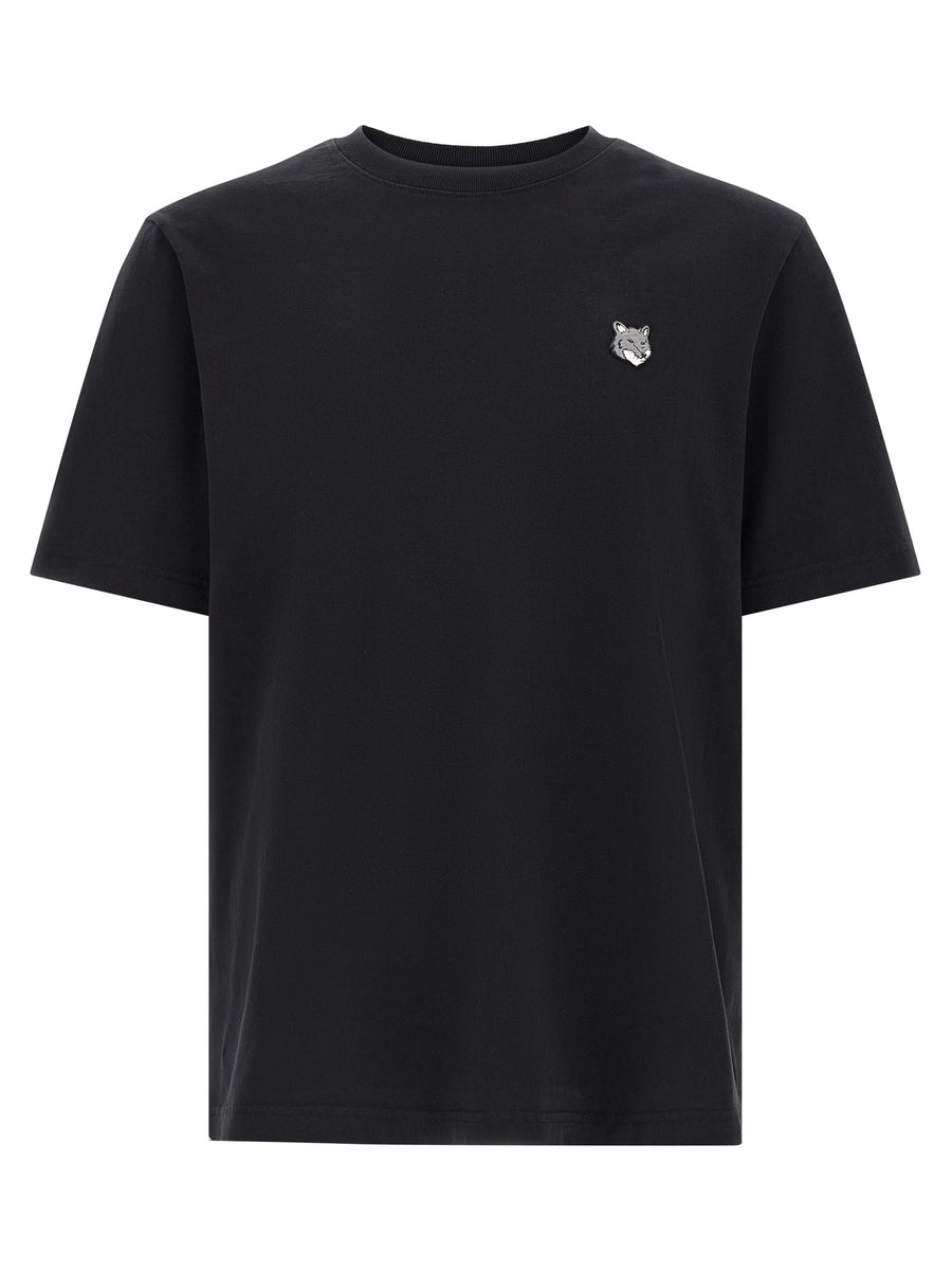 Maison Kitsuné 100% Cotton t-shirt in black