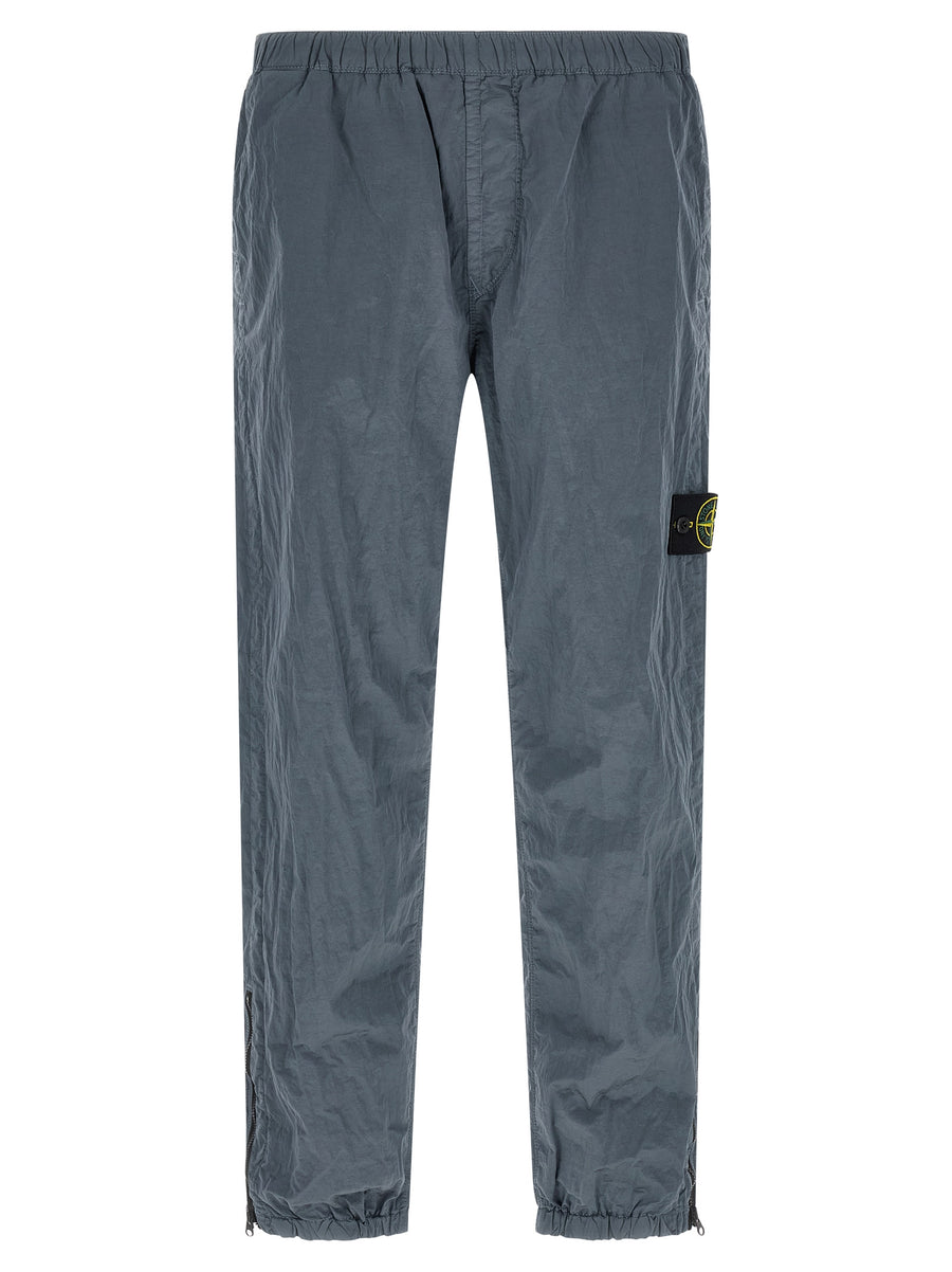 Stone Island 100% polyamide fibers joggers in blue