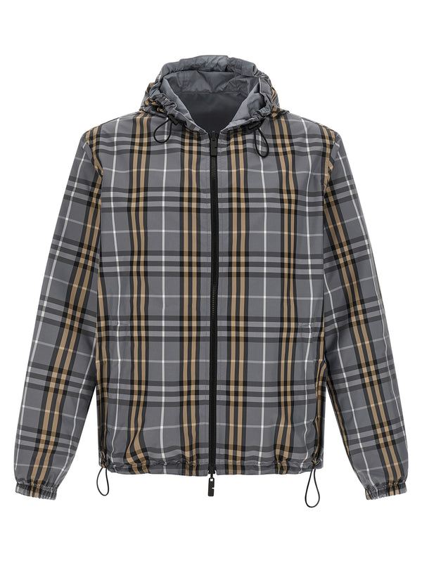 Burberry 100% polyester jacket in multicolor