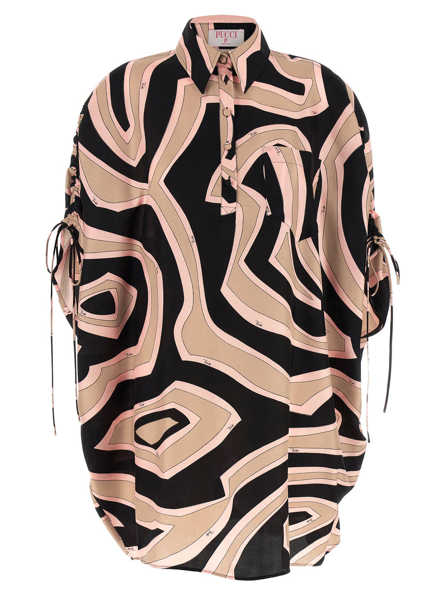 Emilio Pucci 100% silk shirt in multicolor
