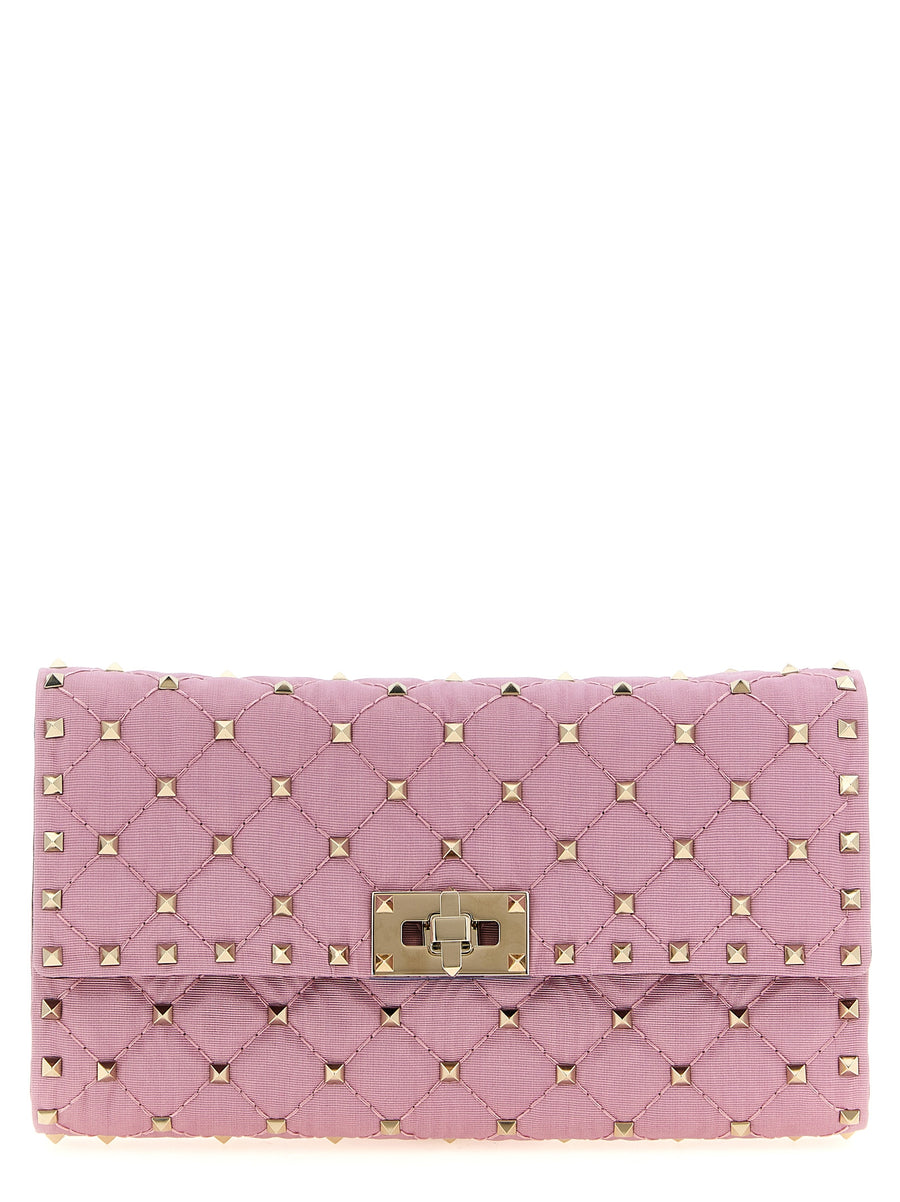 Valentino Garavani 100% Viscose crossbody bag in pink