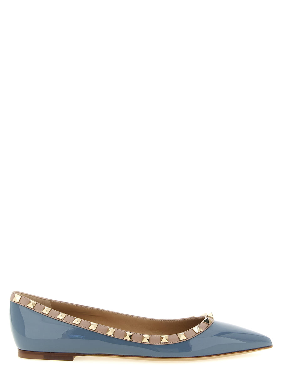 Valentino Garavani 100% Leather ballet flat in gray