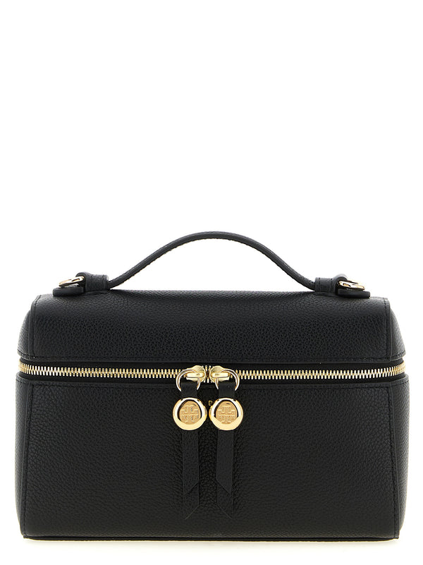 Tory Burch 100% Cow Leather top handle bag in black