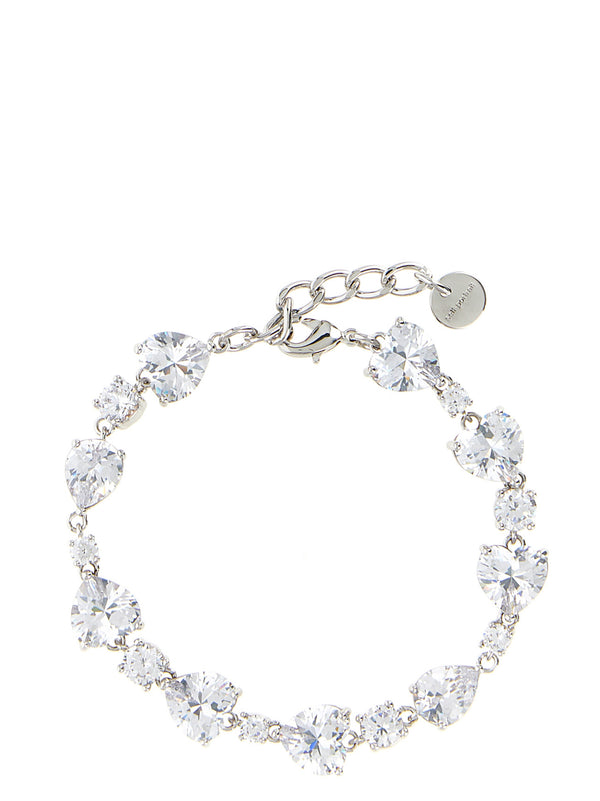 Self-Portrait 100% brass bracelet in silver