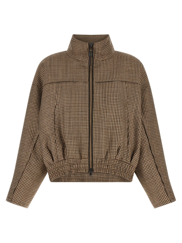 Brunello Cucinelli 95% virgin wool jacket in brown