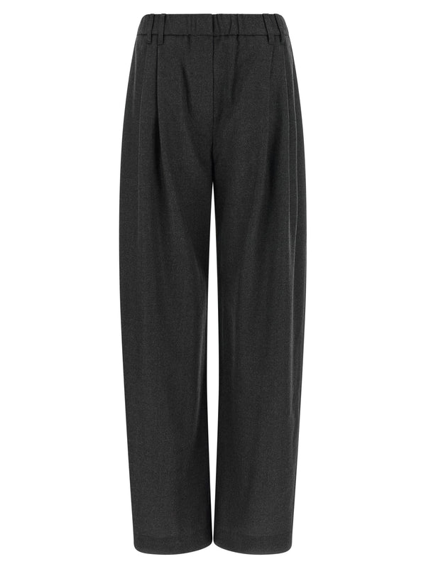 Brunello Cucinelli 100% Virgin Wool trousers in gray