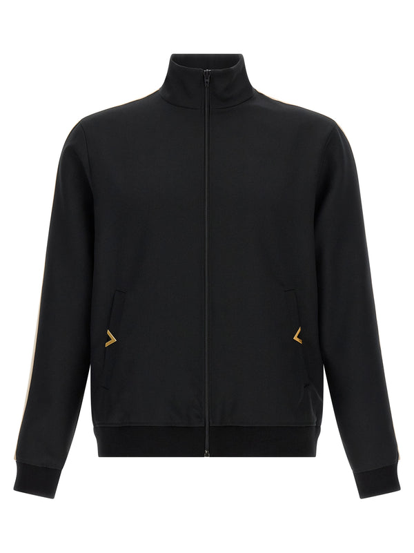Valentino Garavani 100% Polyester sweatshirt in black