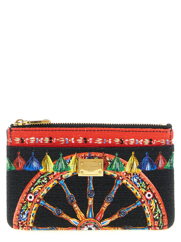 Dolce & Gabbana 47% Cotton card case in multicolor