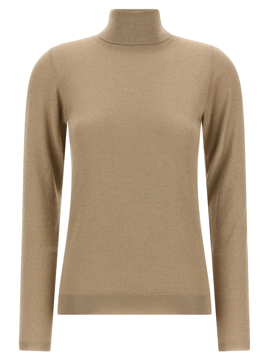 Brunello Cucinelli 51% Cashmere turtleneck in beige