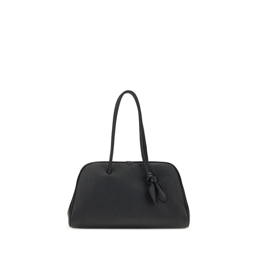 Jacquemus 100% Calf Leather Bos Taurus shoulder bag in black