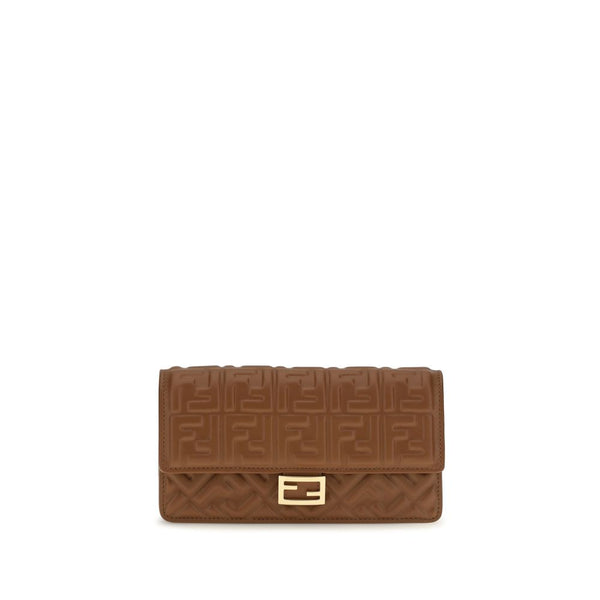 Brown Calf Leather Bos Taurus Wallet