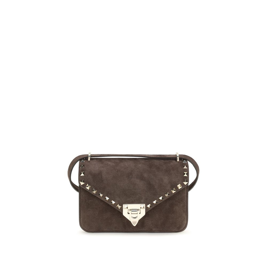 Valentino Garavani 100% Suede shoulder bag in brown