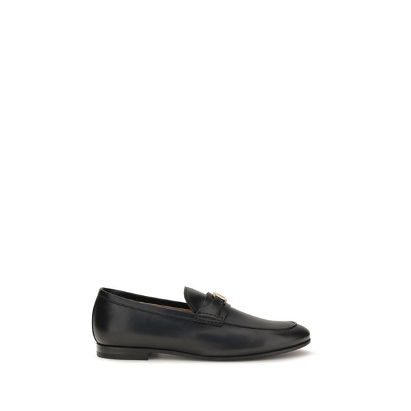 Valentino Garavani 100% Calf Leather Bos Taurus loafer in black