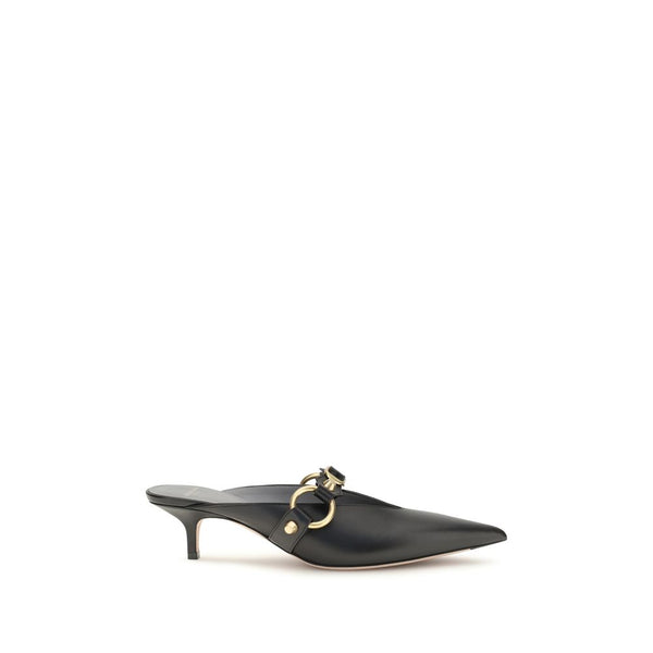 Balenciaga 100% Calf Leather Bos Taurus mule in black
