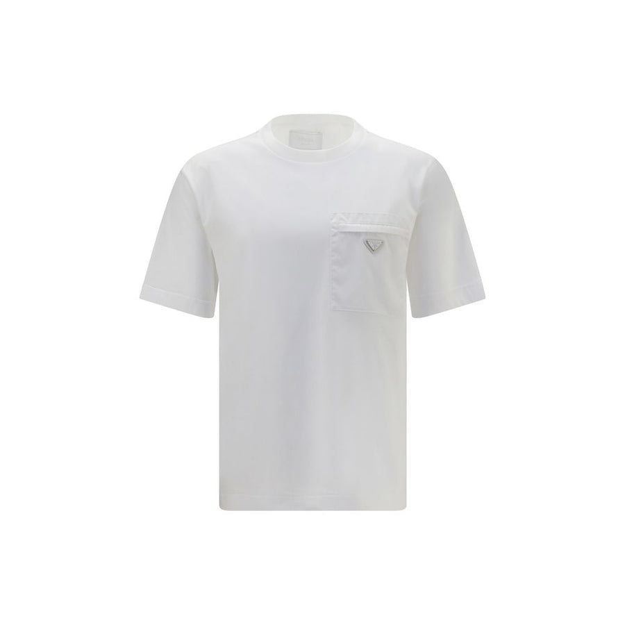 Prada 100% Cotton t-shirt in white