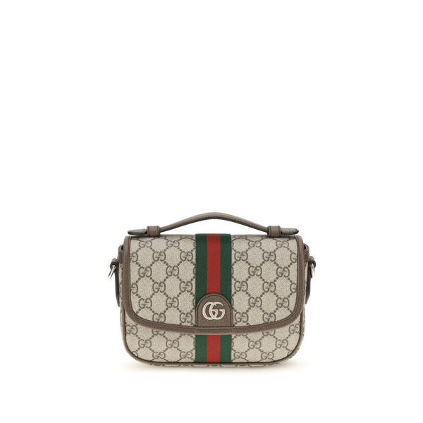 Gucci 100% Fabric top handle bag in beige