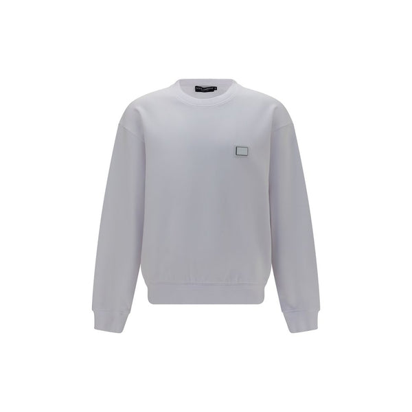 Dolce & Gabbana 100% Cotton sweatshirt in white