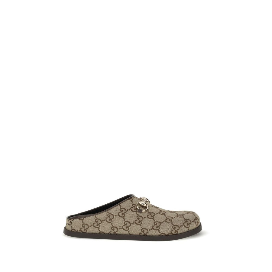Gucci 71% Cotton slipper in beige