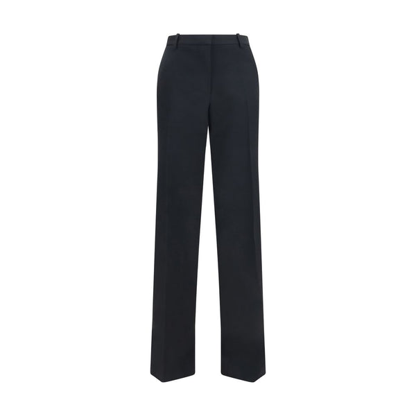 Tom Ford 100% Merino Wool Ovis Aries trousers in black