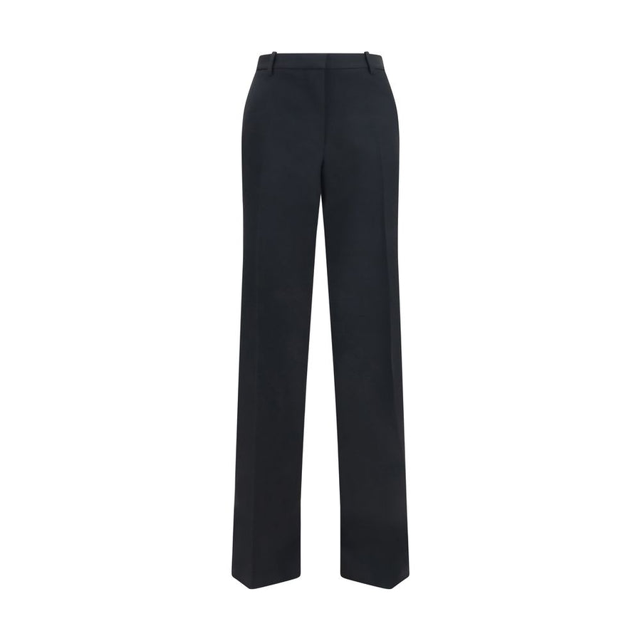 Tom Ford 100% Merino Wool Ovis Aries trousers in black