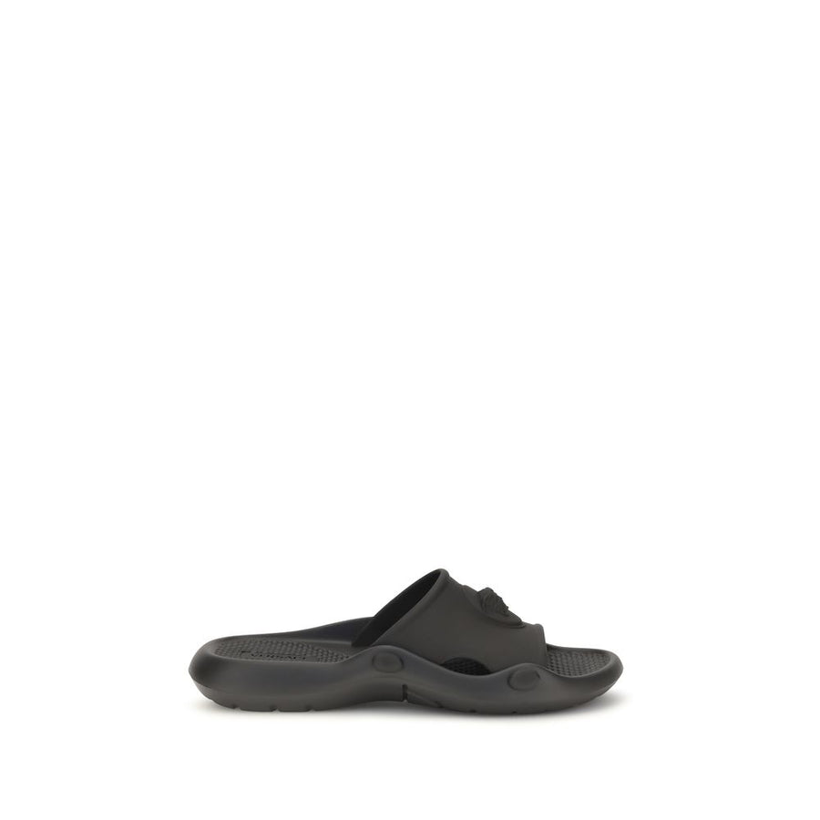 Versace 100% Rubber sandals in black