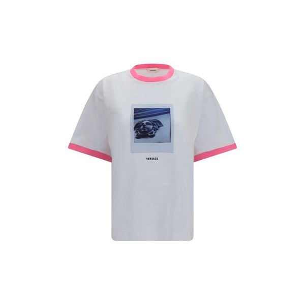 Versace 100% Cotton t-shirt in white