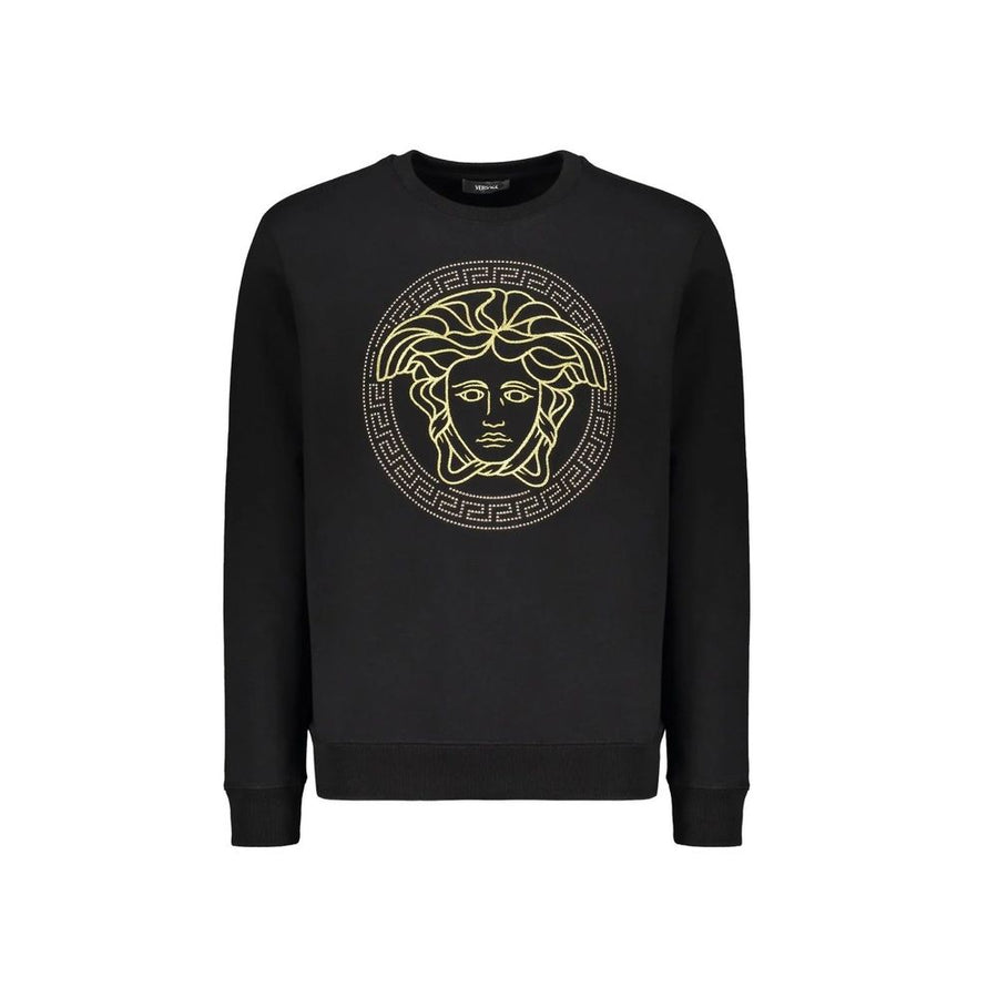 Versace 100% Cotton sweatshirt in black