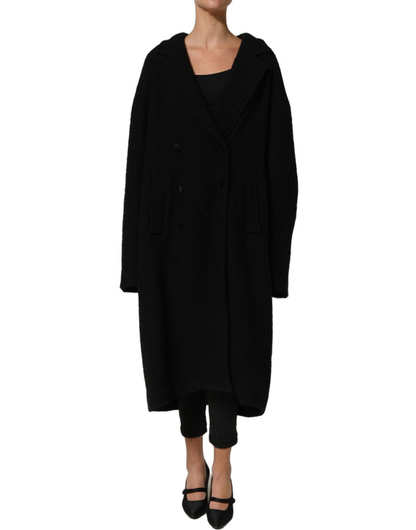 Dolce & Gabbana 3% Nylon coat in black