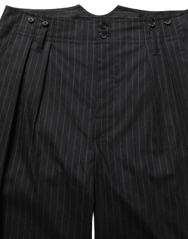 Dolce & Gabbana 81% Virgin Wool 16% Cotton 2% Elastane 1% Nylon trousers in black