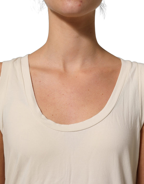 Aniye By 92% Viscose 8% Elastane tank top in beige