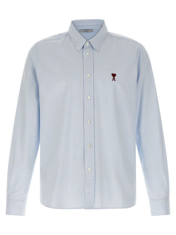 AMI Paris 100% Cotton shirt in blue