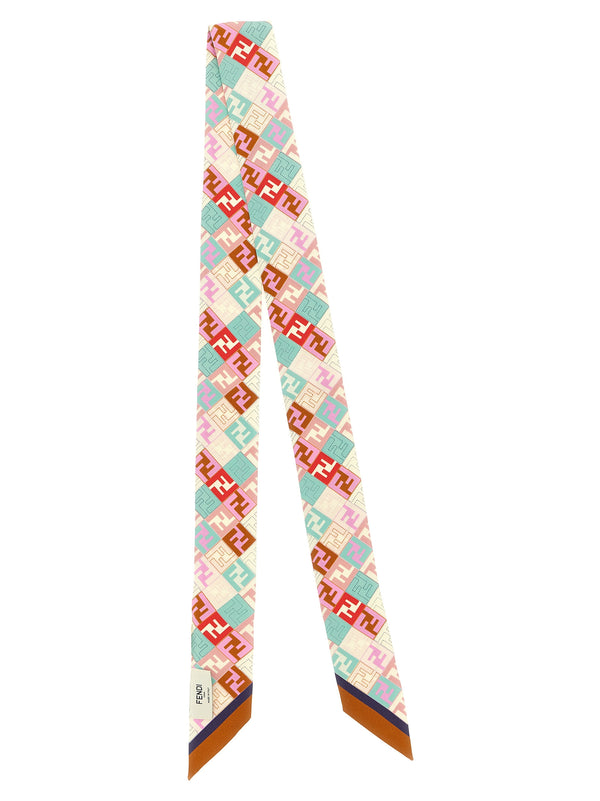 Fendi 100% Silk scarf in multicolor